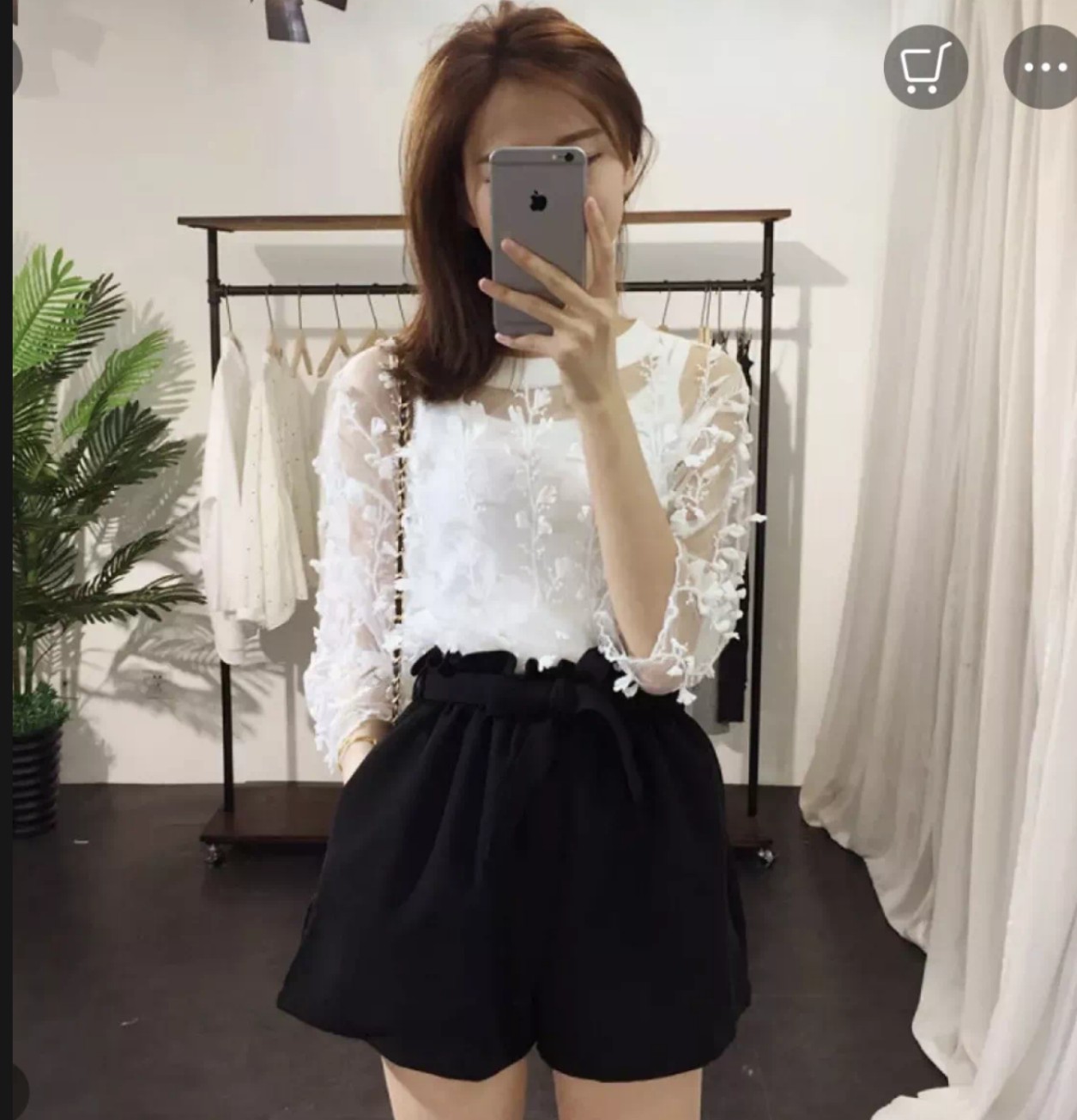 [HCM] QUẦN SHORT CỘT NƠ LƯNG CAO NỮ