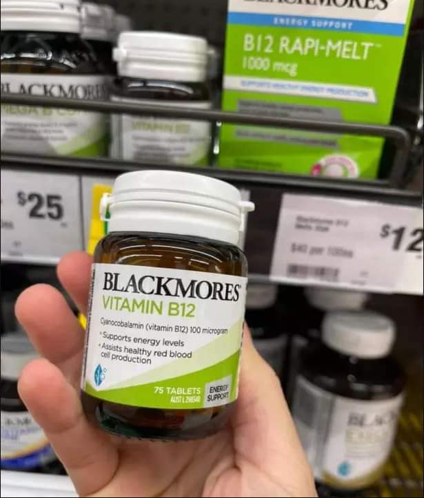 Vitamin B12 Blackmores 75v