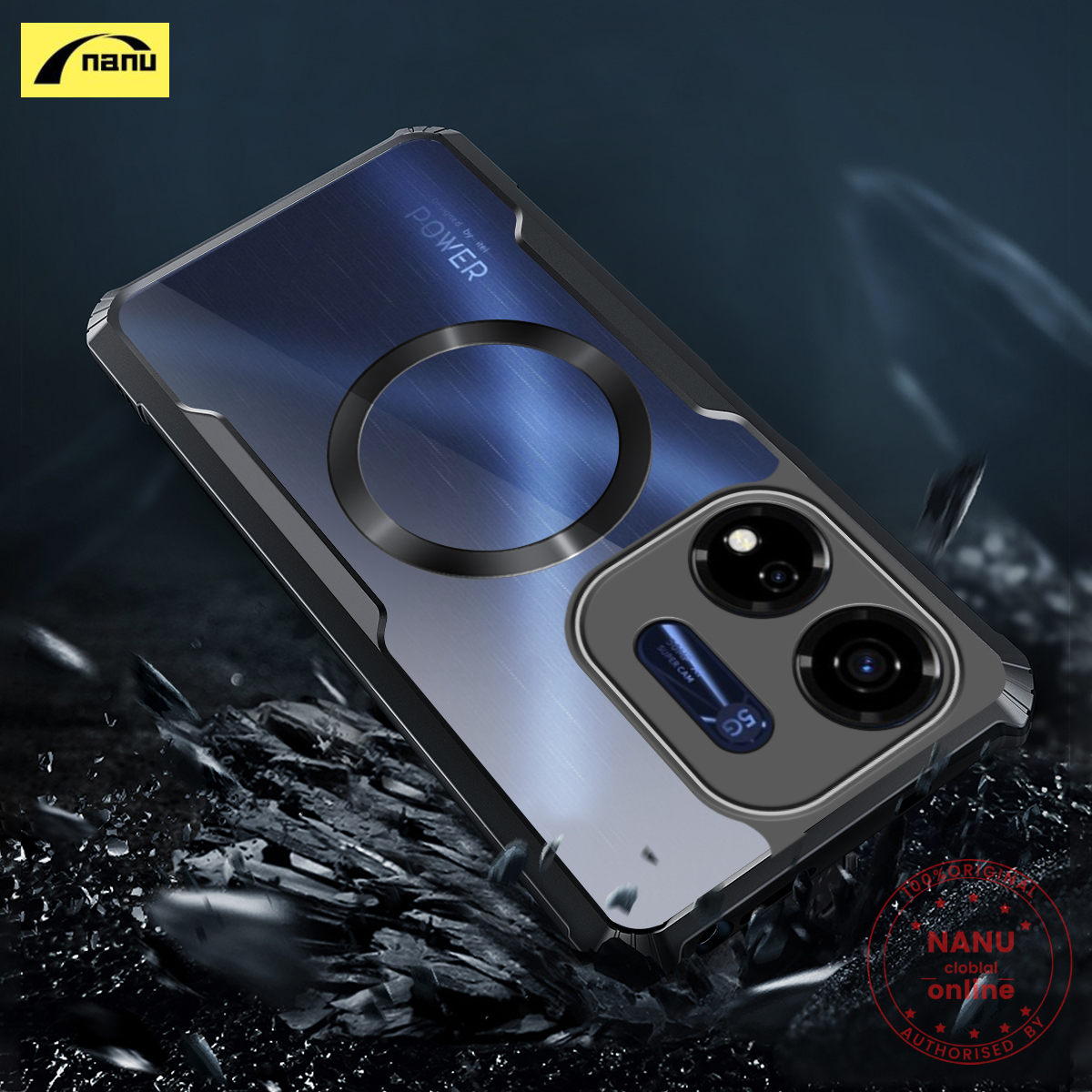 Nanu%20For%20Itel%20P55%205G%20Power%2055%205G%20Plus%20%5BThe%20Beatles%5D%20Compatible%20with%20Magsafe%20Phone%20Case%20Shockproof%20Slim%20Soft%20Cover%20Transparent%20Back%20Protection%20Casing%20-%20Image%206