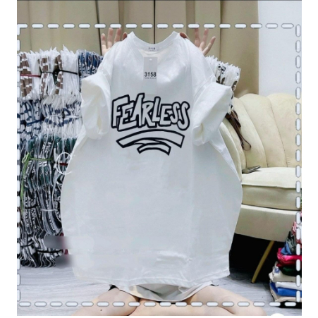 Áo phông FEAR chất cotton su form rộng