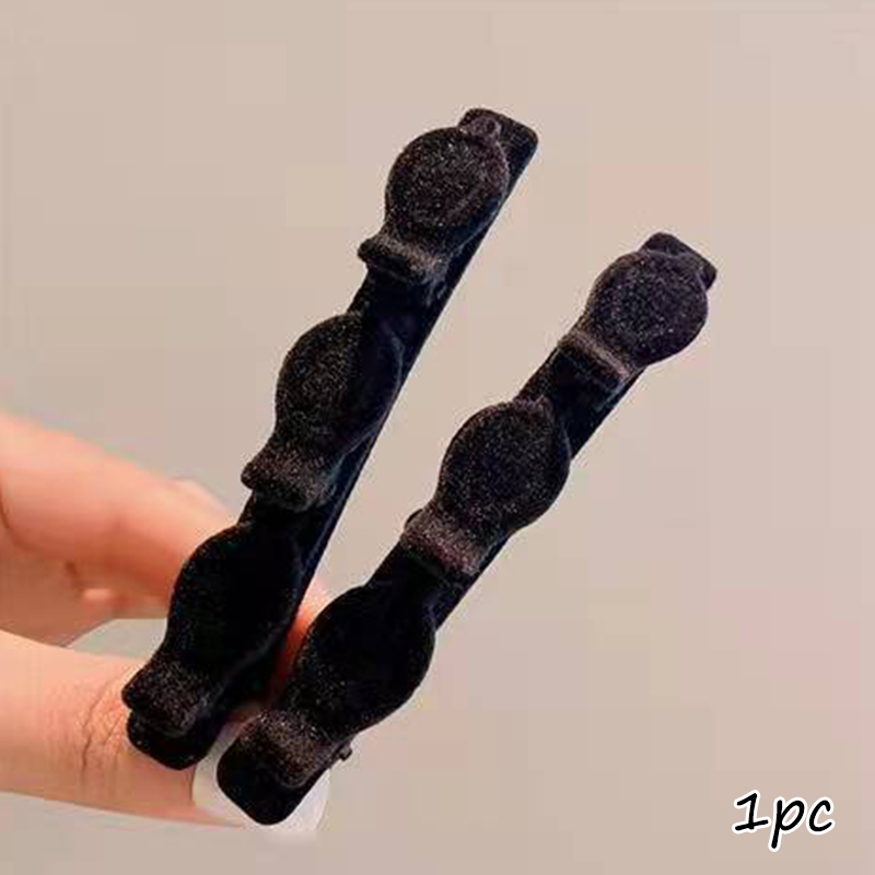 FI61grXf Đổ xô bangs Clip tóc mũ nón Duckbill tóc móng vuốt barrettes Vintage tóc Clip hairgrip bện thời trang kẹp tóc Phụ kiện tóc mũ nón