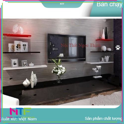 Kệ sách tàng hình đa năng 01 tầng, dùng để chậu hoa, kệ trang trí, kệ để điện thoại, kệ để sách vở hàng chất lượng (tặng đủ ốc vít)