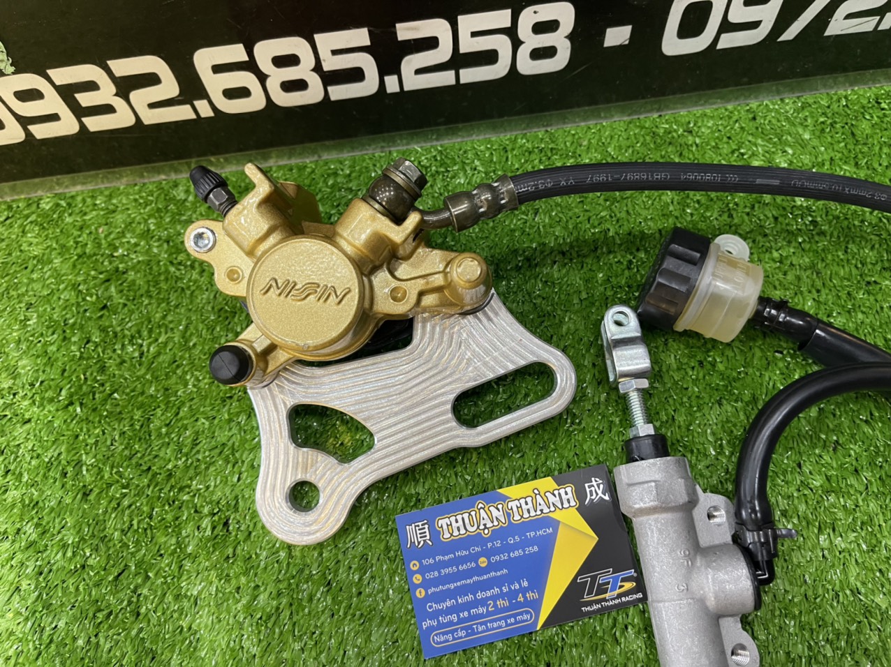 Bộ heo dầu chế dĩa sau sport / satria (heo sonic)