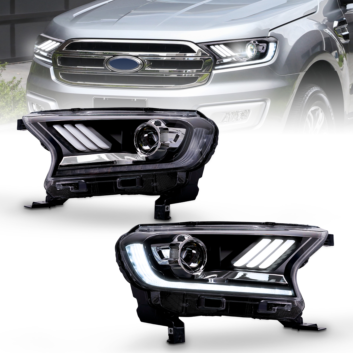 BiLED Headlight for 20152021 Ranger / Raptor / Everest Endeavour