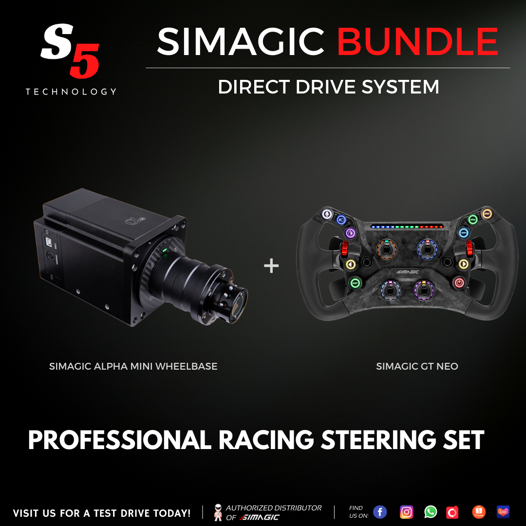 Simagic Alpha Mini + GT Neo bundle / Simagic Alpha Mini Direct Drive ...