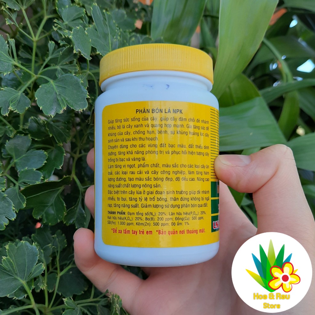 PHÂN BÓN LÁ GROWMORE (USA) - 20.20.20 TE 100GR