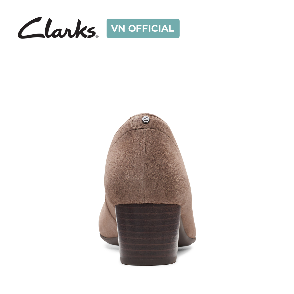Giày Cao Gót 4.5cm Da Nữ Clarks - Linnae Pump