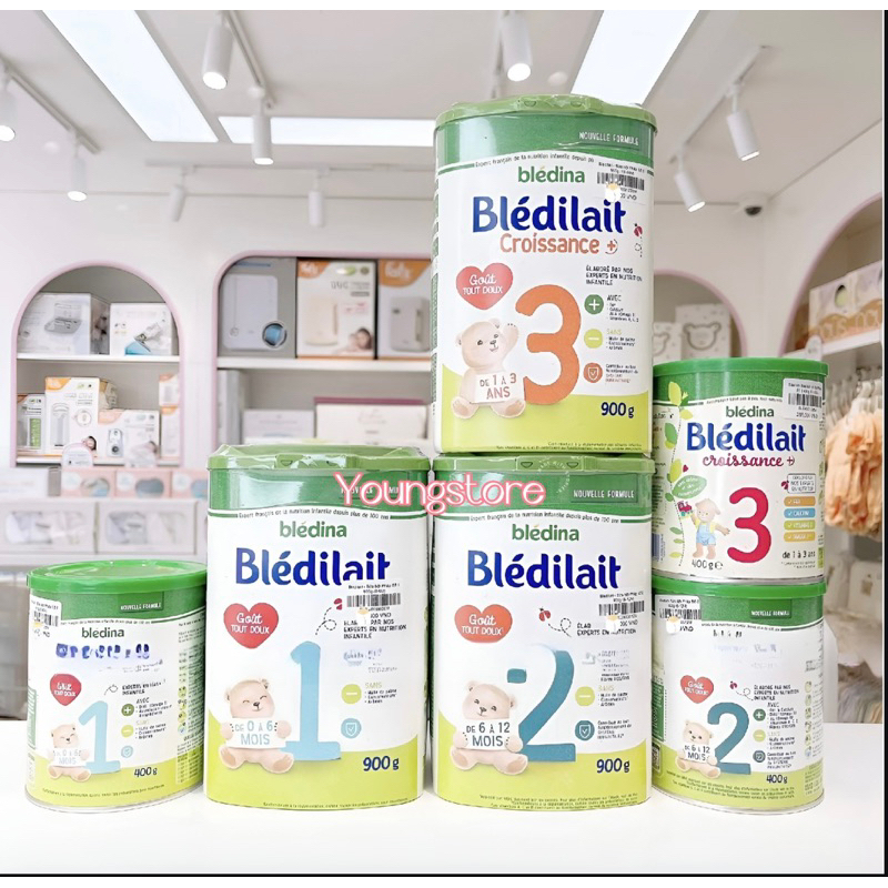 Sữa BỘT Bledilat Pháp 900gr số 1,2,3