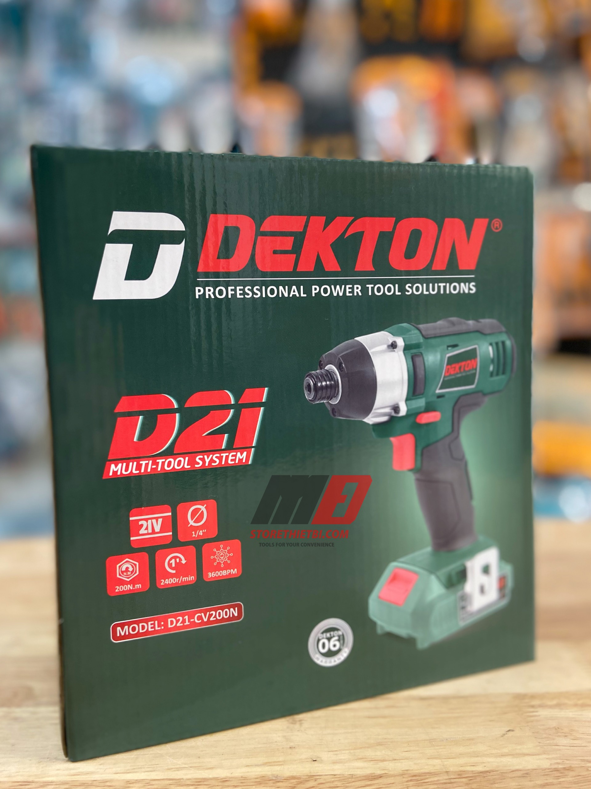Máy siết vít 200NM Dekton D21-CV200