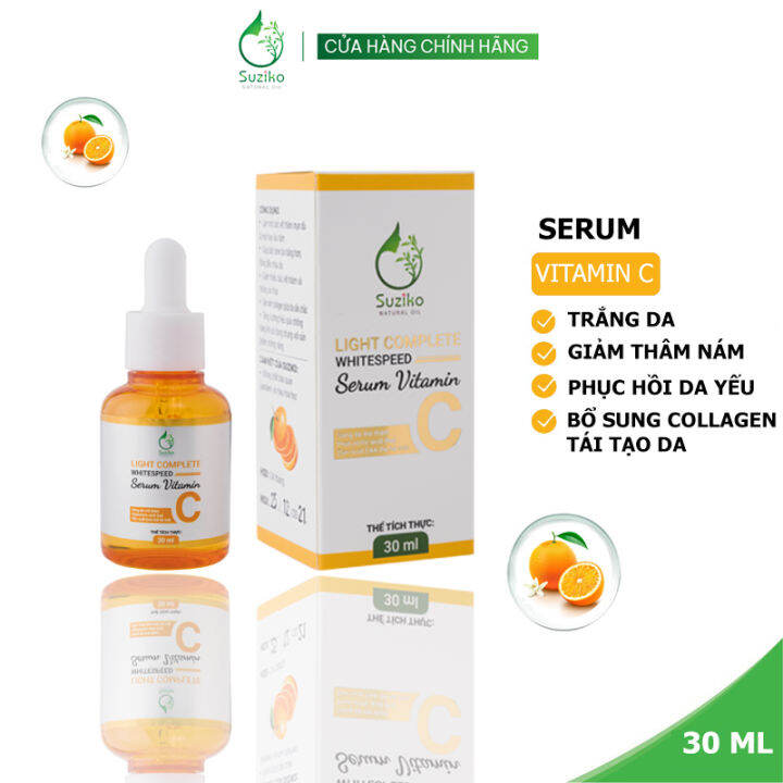 Serum sáng da mờ thâm Vitamin C 30ML SUZIKO