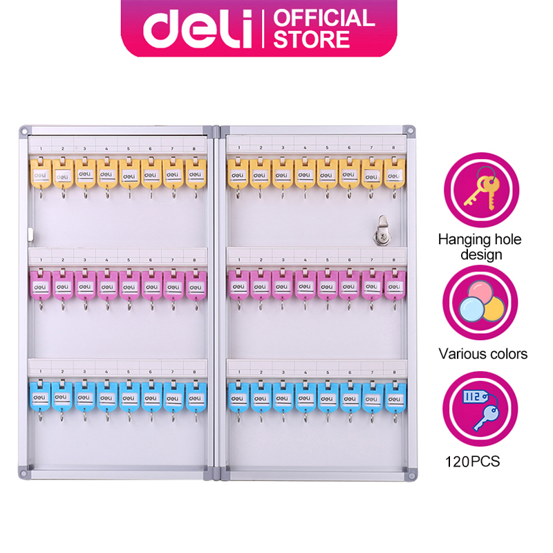 Deli Key Key Box Storage Key Box Organizer 24/48/96/120 Key