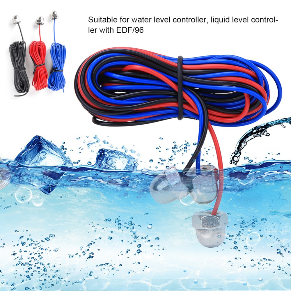 Small Size 6.5 FT / 2m Cable Water Level Controller Liquid Detector ...