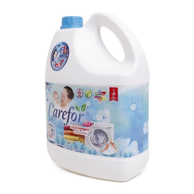 Nước Giặt Xả CAREFOR  6 in 1 - 3500ML Nhập Khẩu Thái Lan Chuyên Gia Chăm Sóc Vải