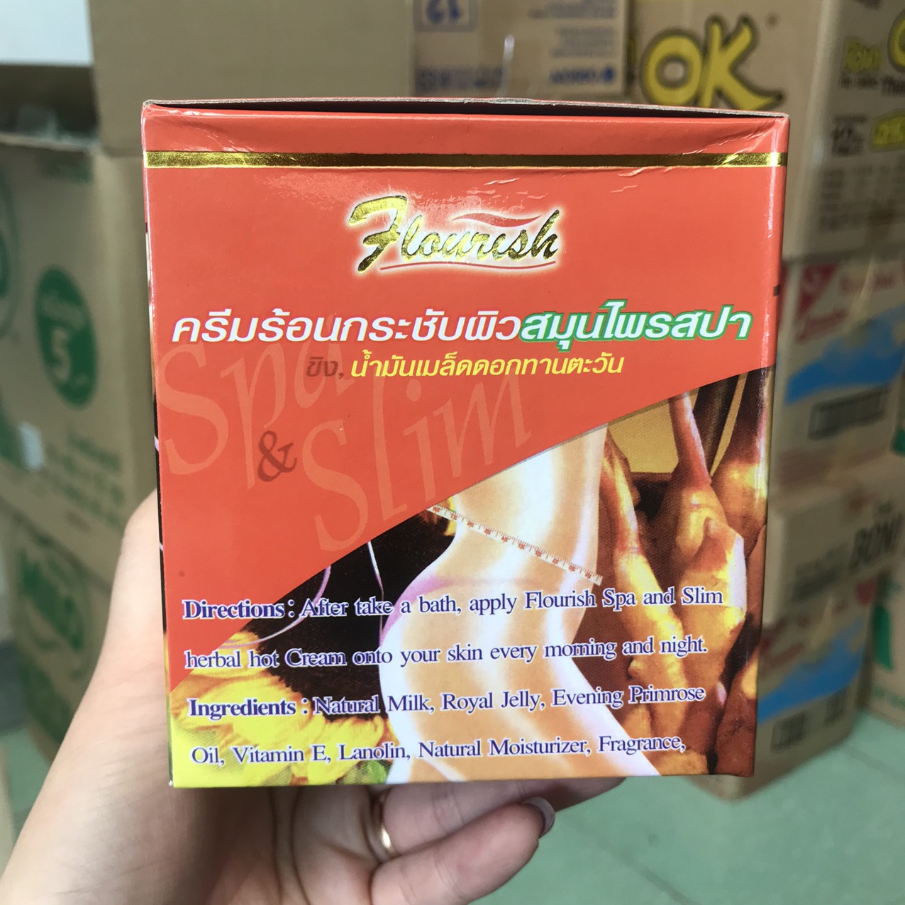 KEM TAN MỠ FLOURISH THÁI LAN