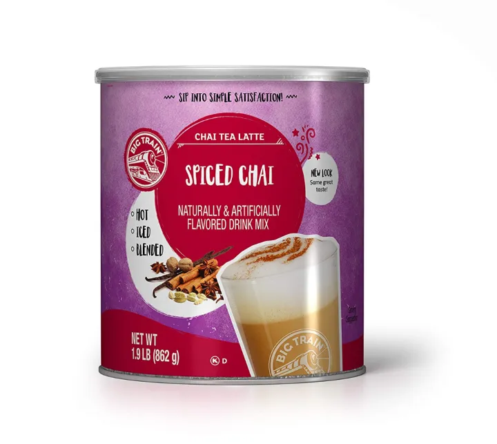 Big Train Spiced Chai Tea Latte 1 9 Lb 1 Count Powdered Instant Chai Tea Latte Mix Spiced Black Tea With Milk For Home Cafe Coffee Shop Restaurant Use Lazada Singapore