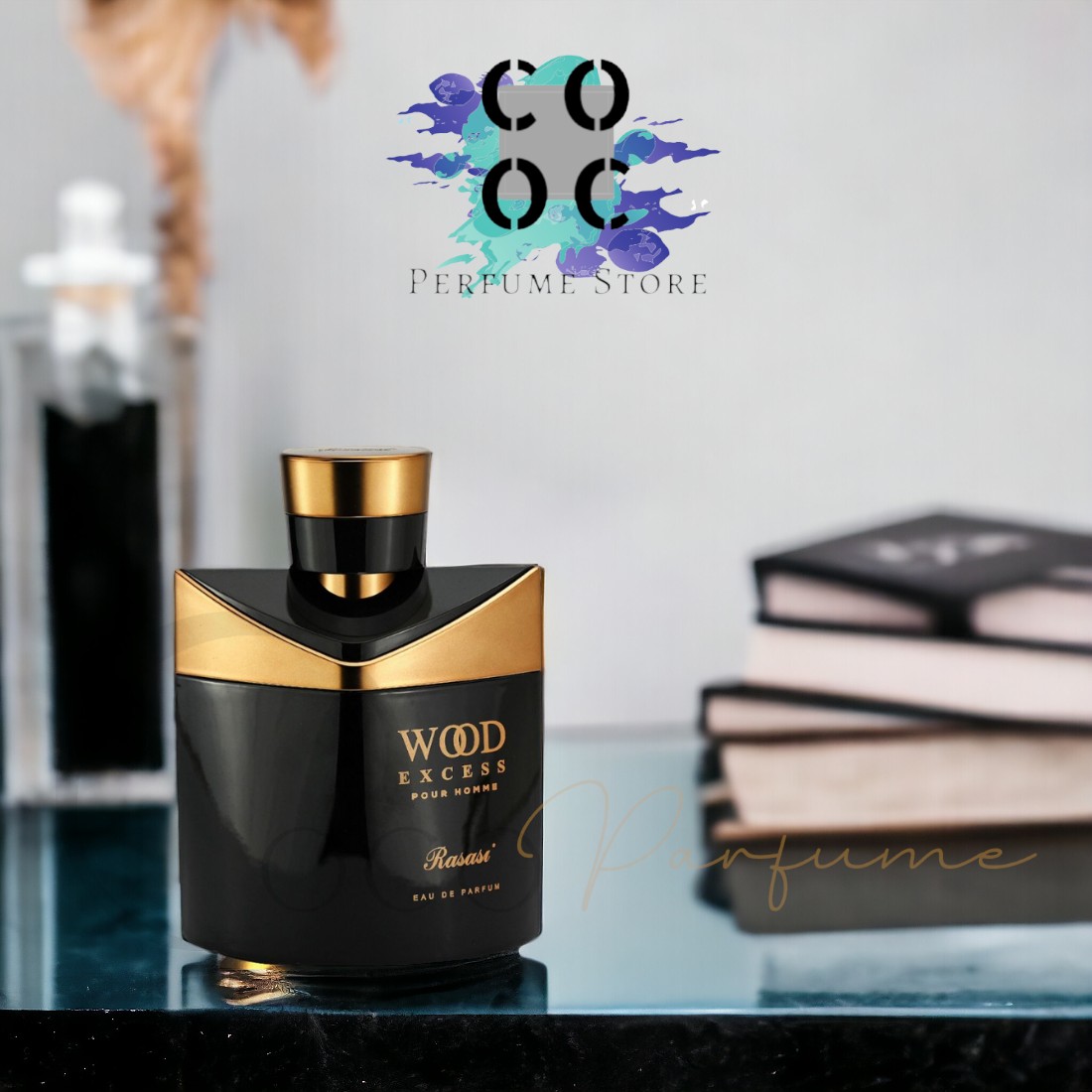 Parfum Rasasi Wood Excess Pour Homme EDP 100ml for Men Parfum Pria