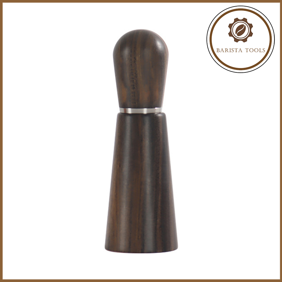 Dụng cụ đánh tơi bột cà phê 4 kim  ( thân và giá gỗ)  Dụng cụ Barista