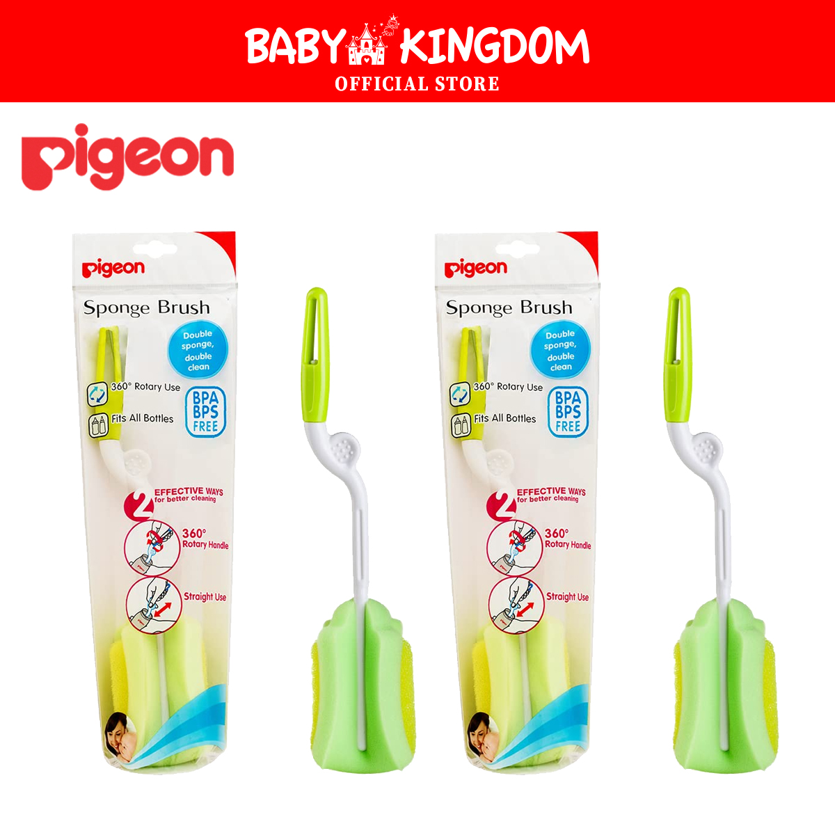 Pigeon Sponge Brush (26262) Lazada Singapore