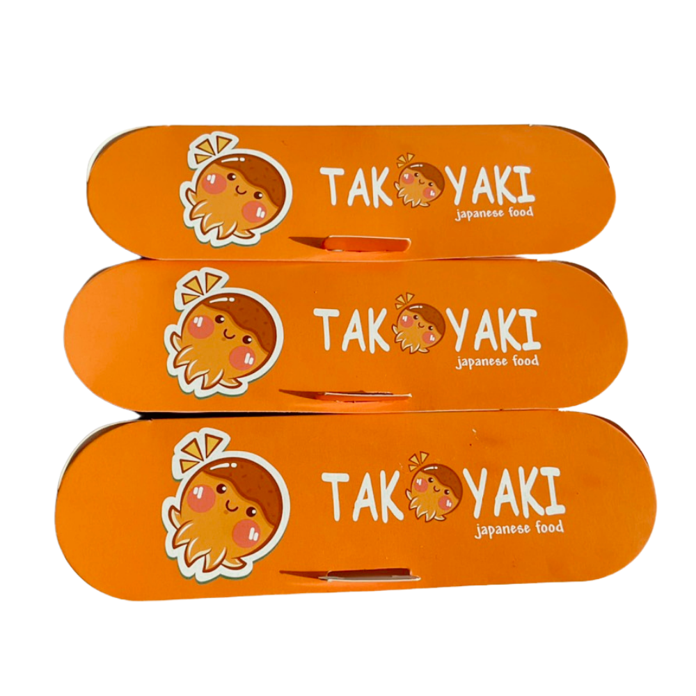Takoyaki Paper Package Set 500 Pieces