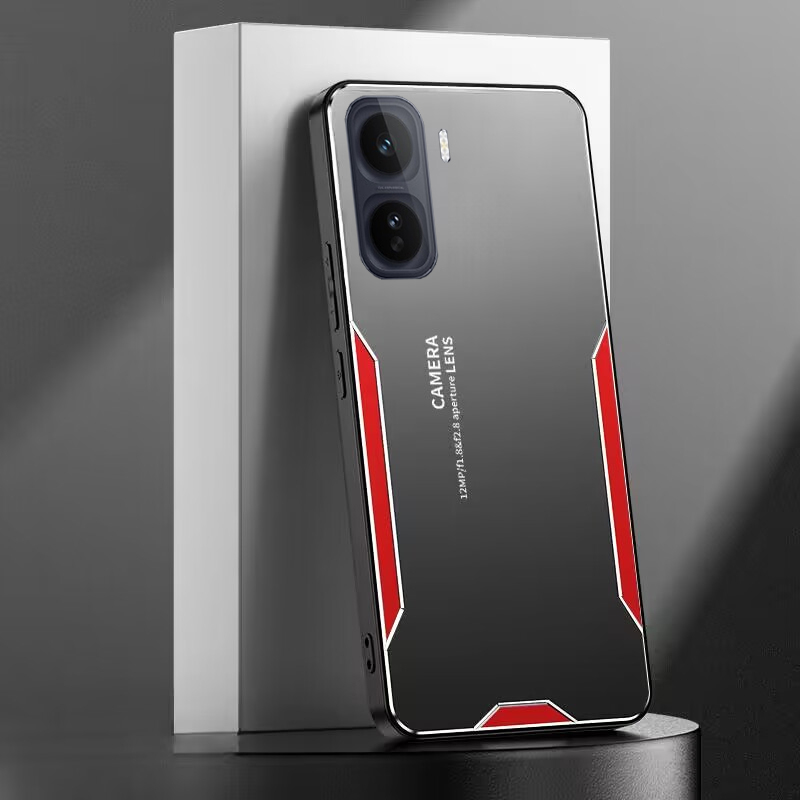 Phone case Vivo iqoo NEO 11 Aluminum Metal Matte Cover Soft Silicone Frame Camera Protection Cover For Back Cover iqoo NEO11 Case.