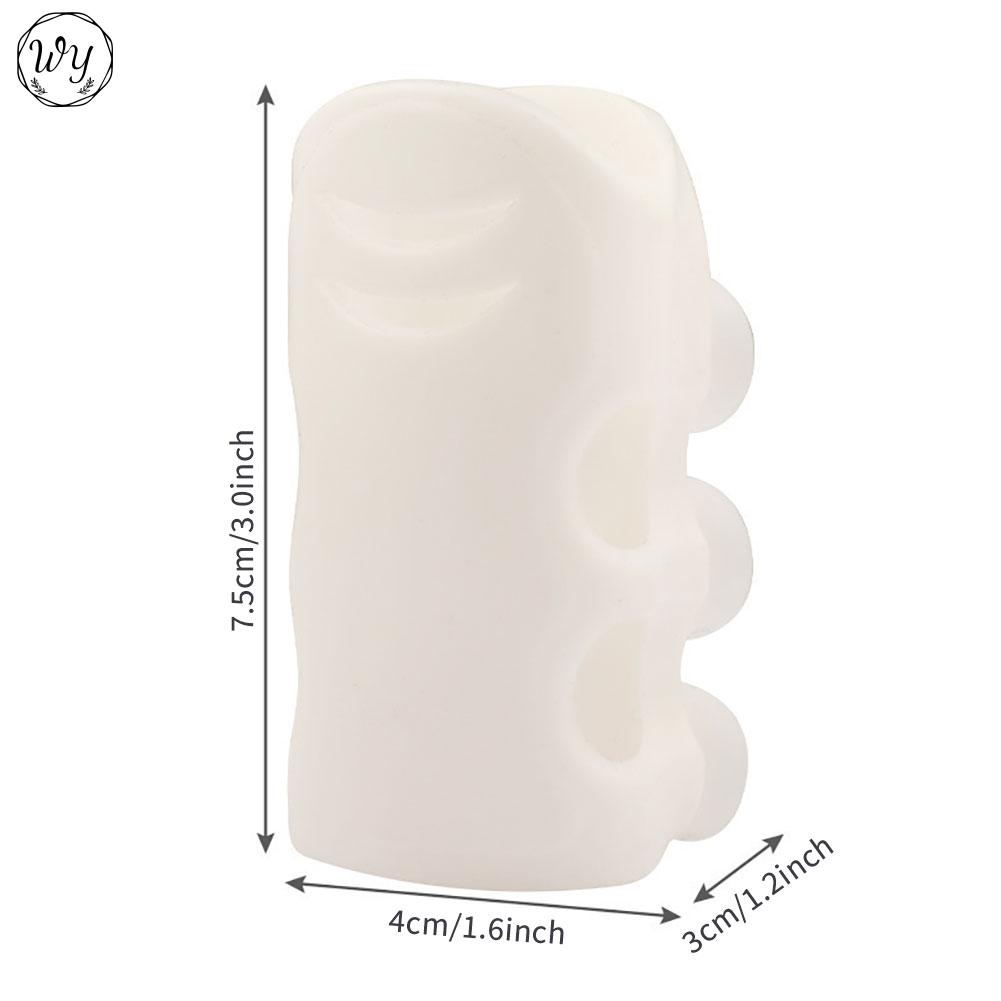 WY Suction Cup Shower Brackets Punch Free Reusable Silicone Shower Head Holder Durable Wall Rack Stand Bathroom Douche Accessoires