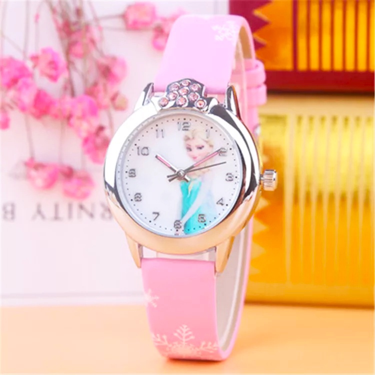 Đồng hồ Elsa & Anna cho bé gái