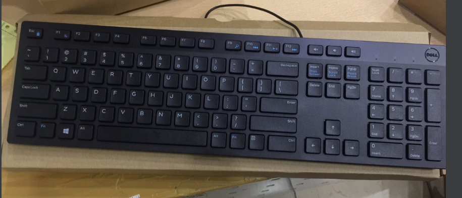 Bàn phím cổng USB DELL KB216 (Đen) Chính Hãng
