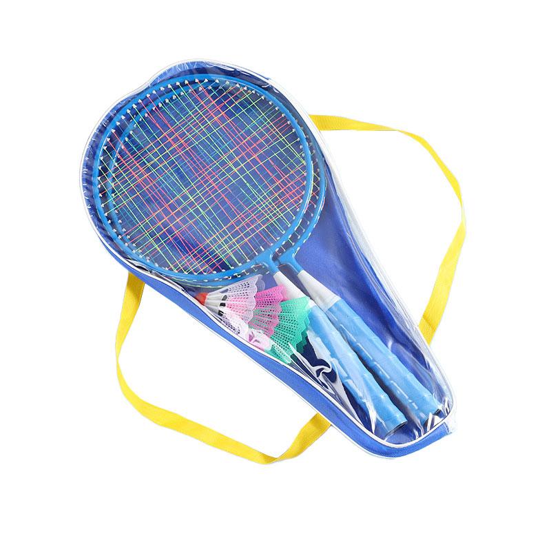 【HANZHAN】Badminton racket double racket set Badminton racket for beginners training High quality durable racket