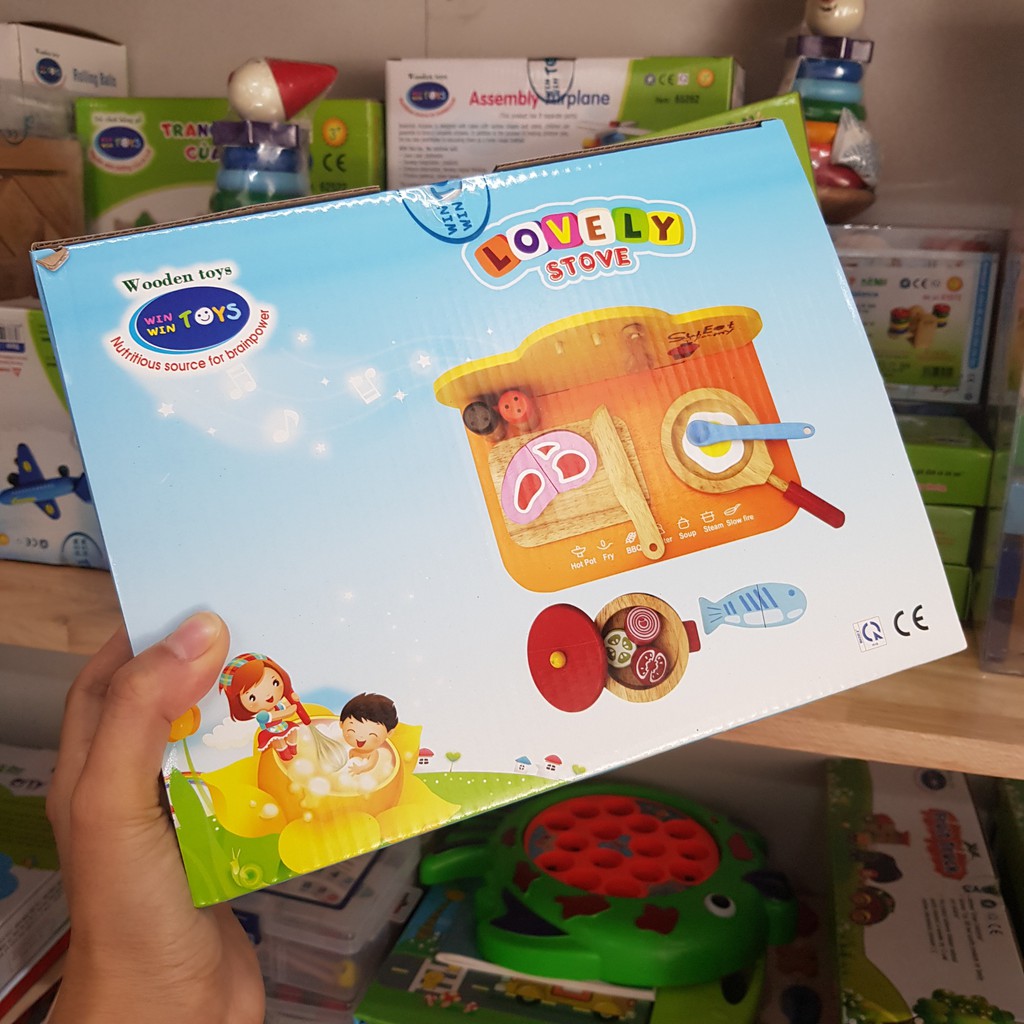Đồ chơi gỗ bếp xinh cho bé Winwintoys