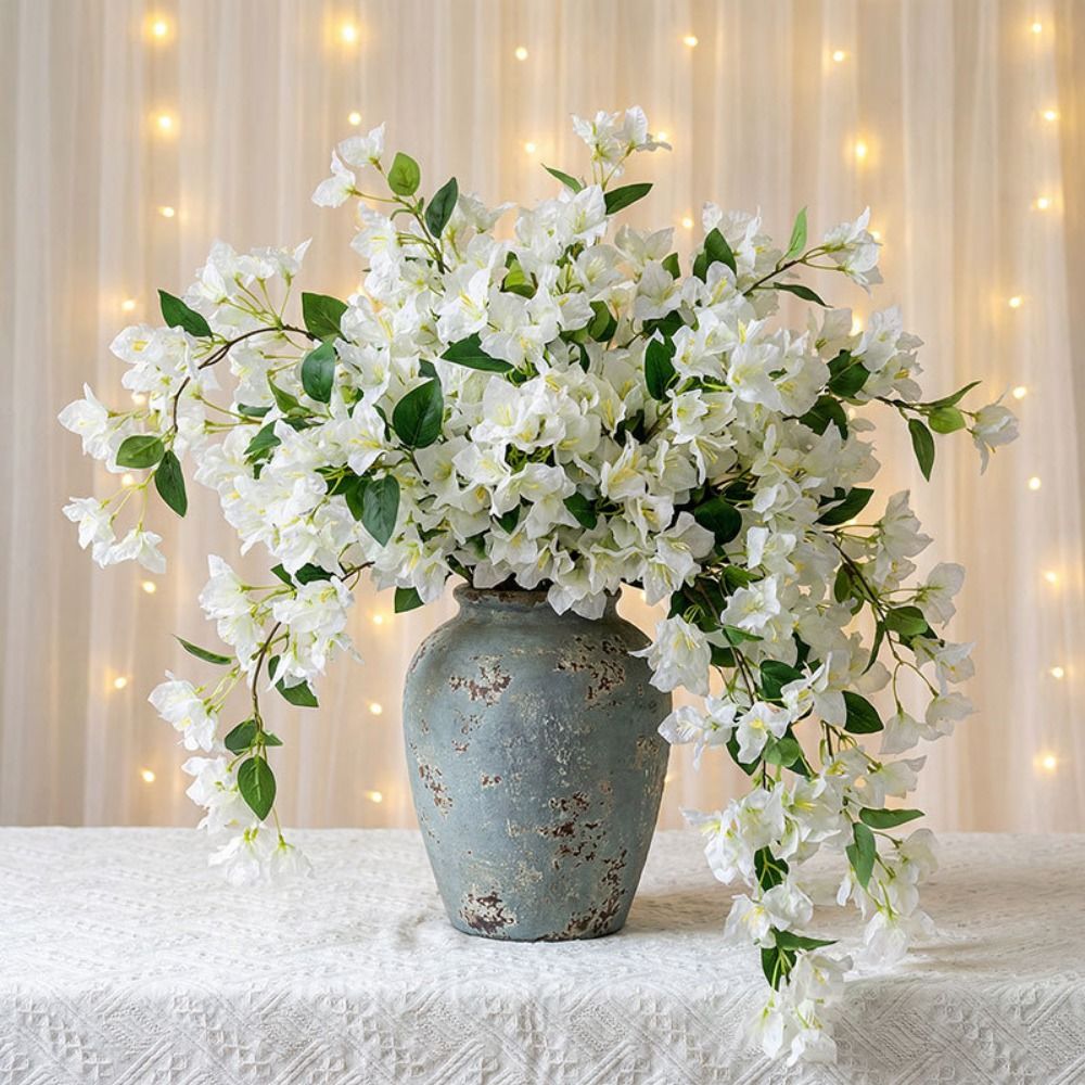 5Pcs Lifelike Silk Flower Silk Fake Flower DIY Realistic Blooms ...