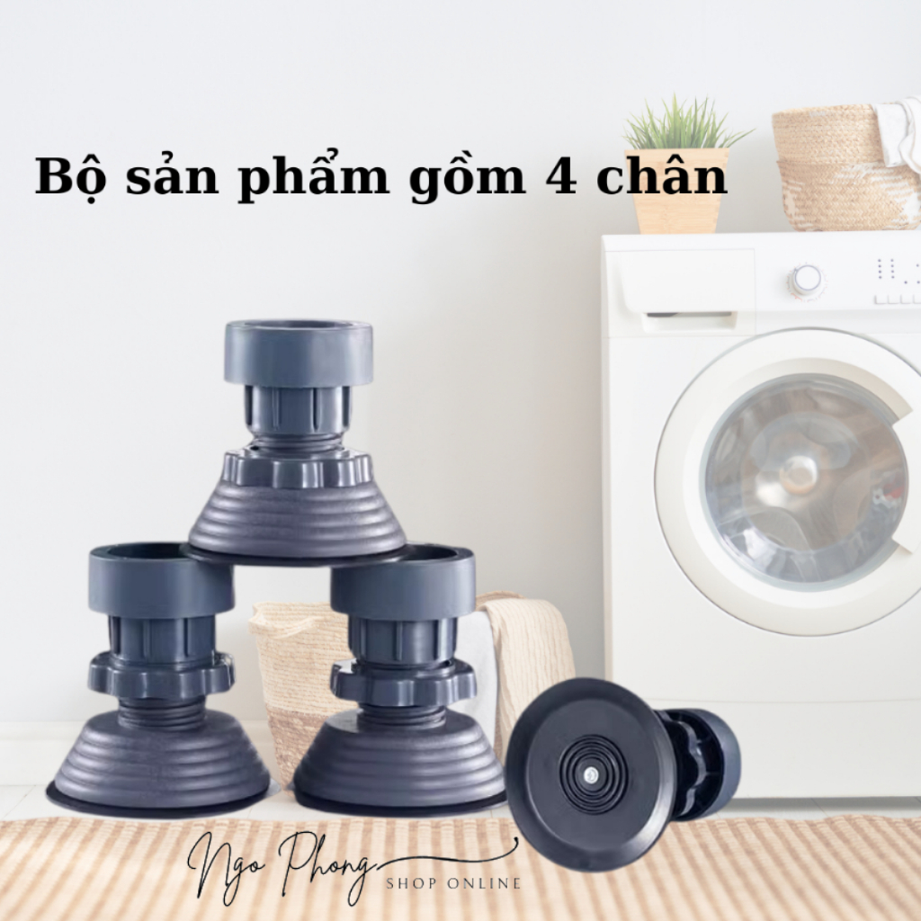Giá đỡ đã năng, chân đỡ đa năng chống rung tăng giảm máy giặt. Chân kê máy giặt.