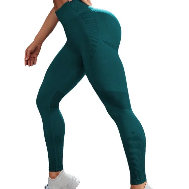 Women Gym Seamless Yoga Pants Sports Clothes Stretchy High Waist Athle