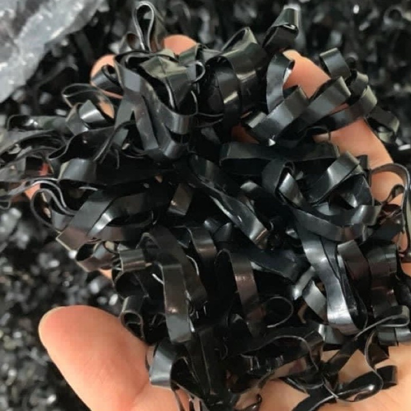 100 gram dây chun buộc tóc màu đen
