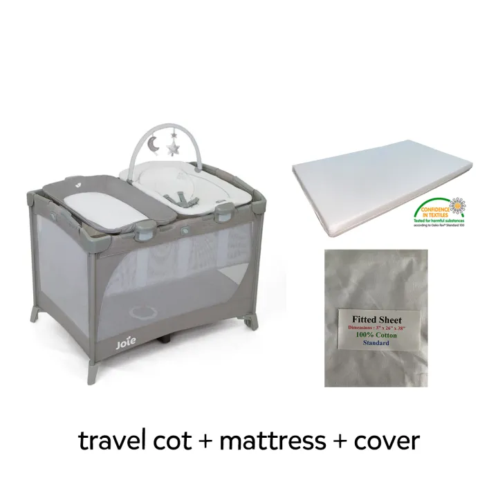 Joie Commuter Change Bounce Travel Cot Lazada Singapore