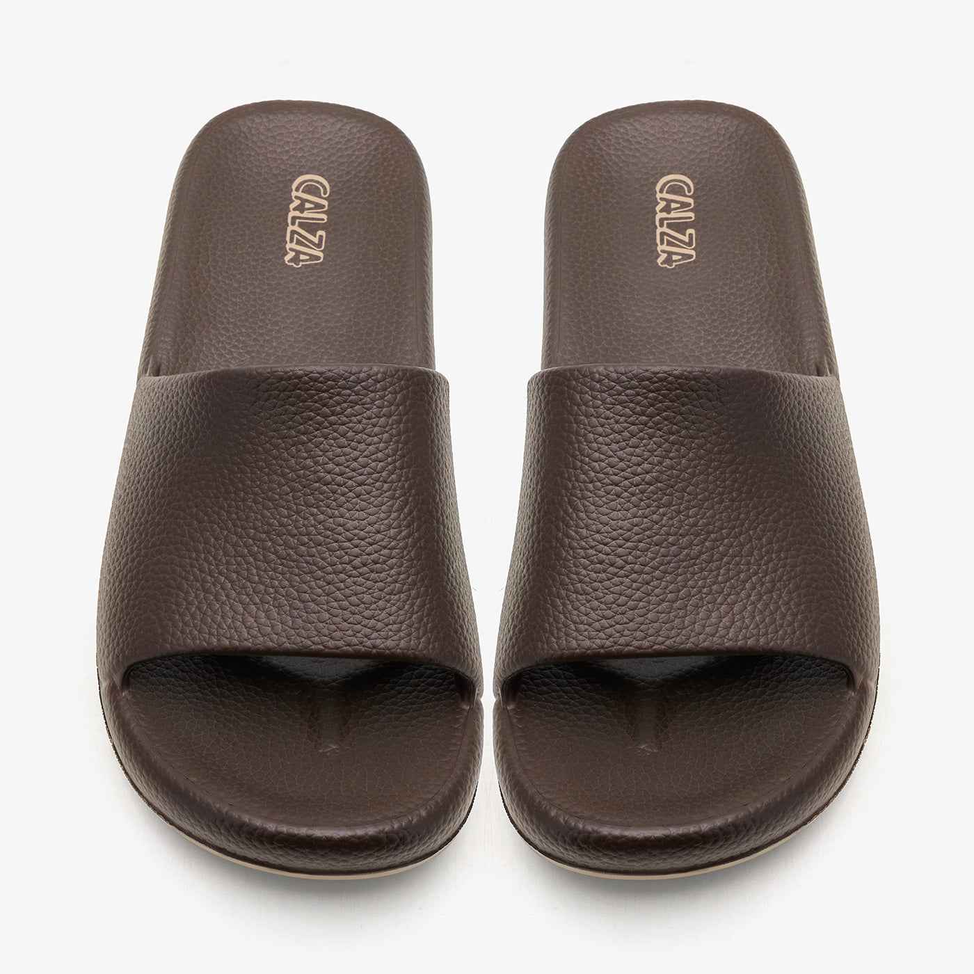 Calza Brown Mens Chappal For Men- SS26