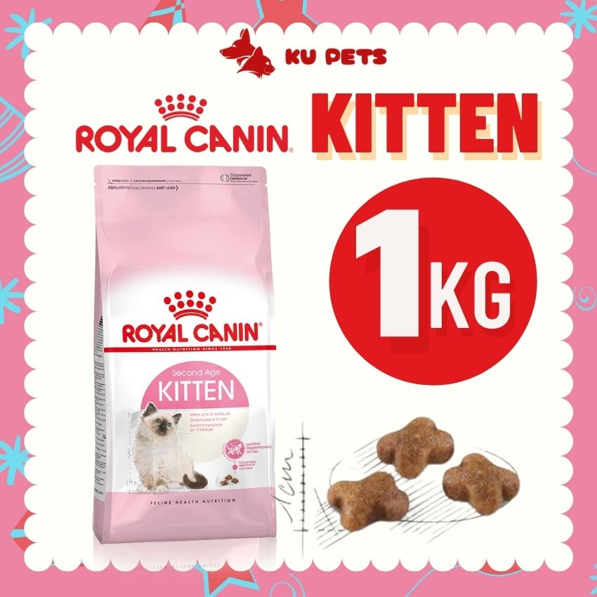 [LẺ 1KG Zip] Thức ăn hạt cho mèo Royal Canin Kitten