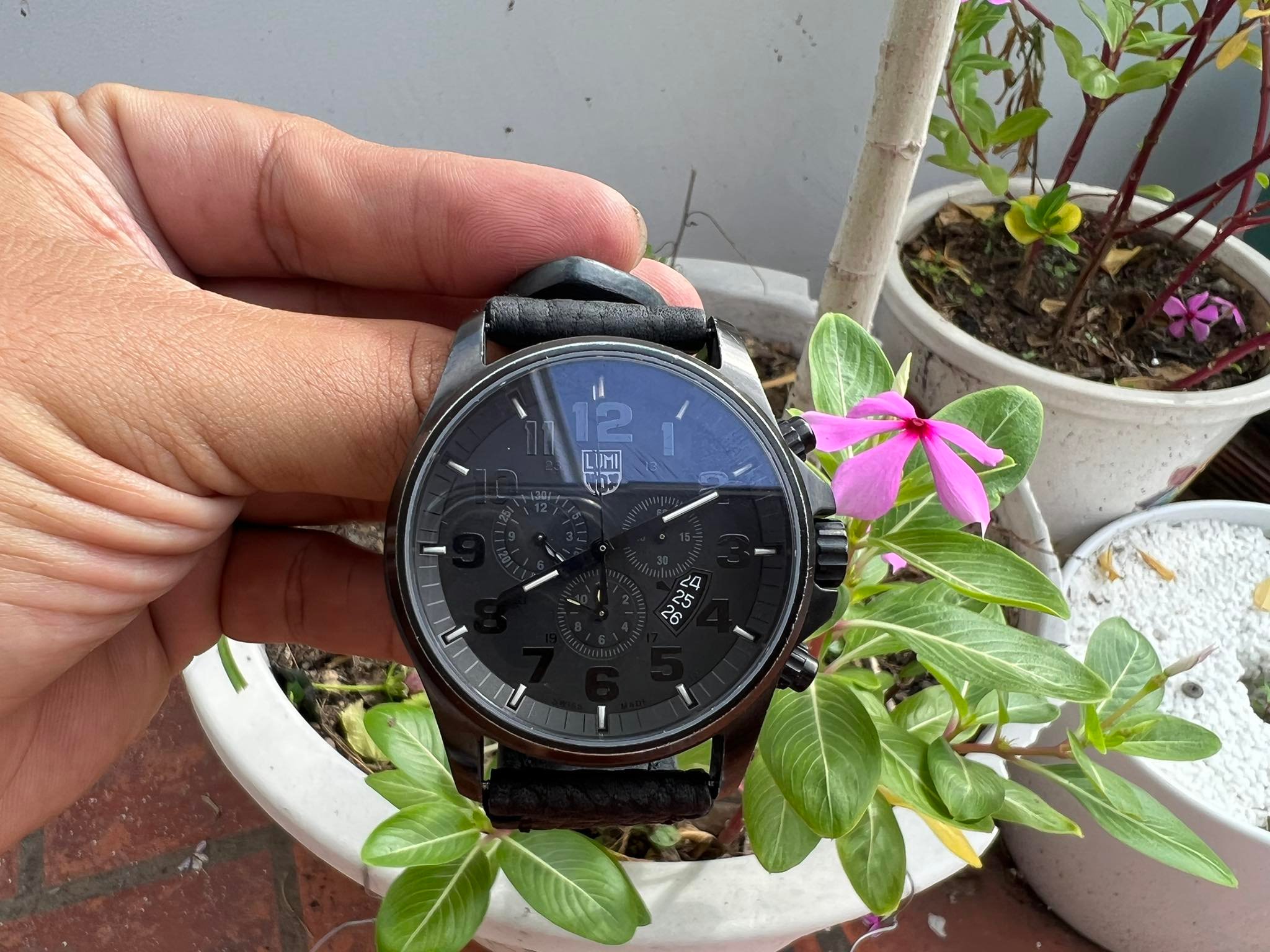 Blackout Hugo Boss Watch 1512567 Hugo Boss Navigator Gq Edition - Main Image