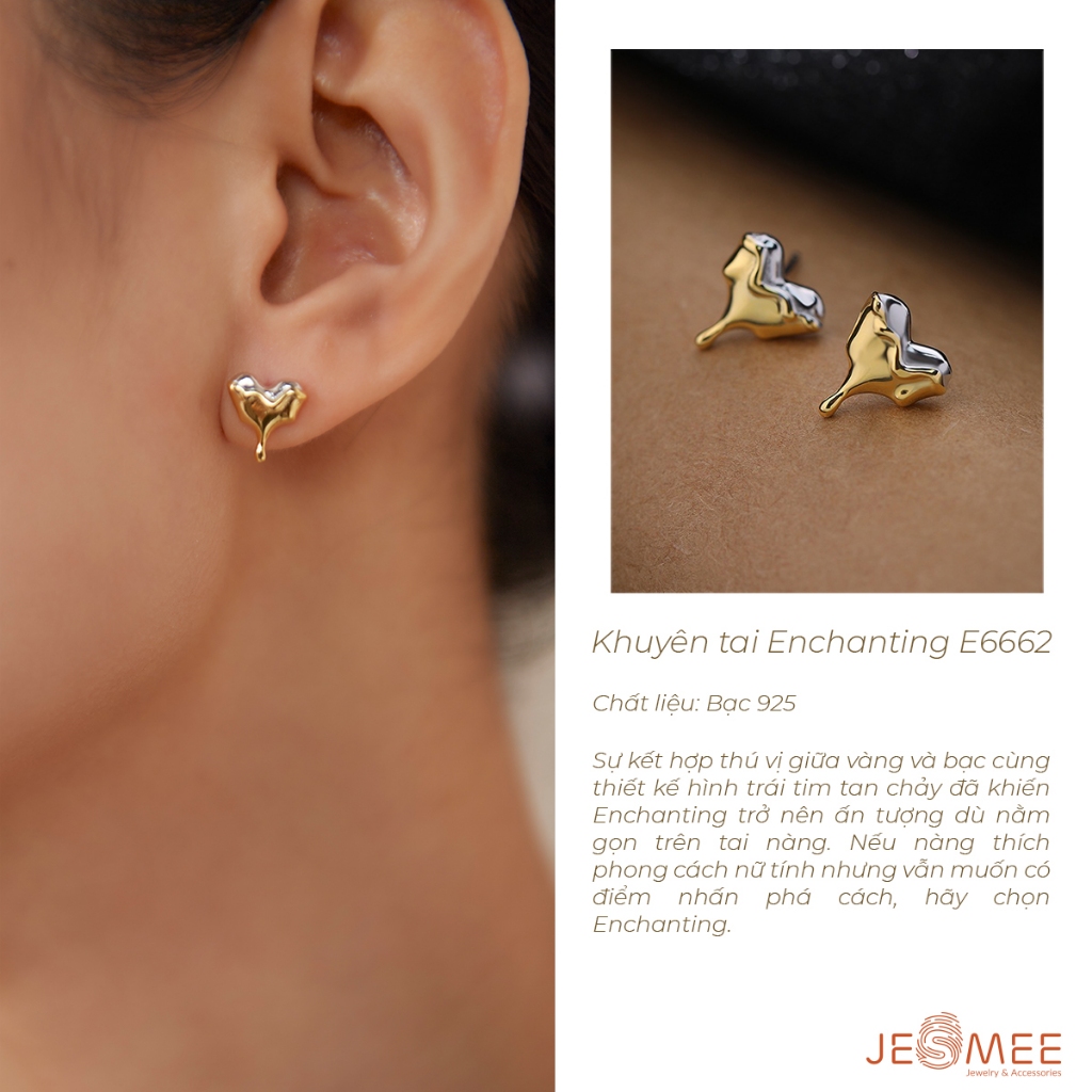 -khuyên tai nữ enchanting jesmee - e6662