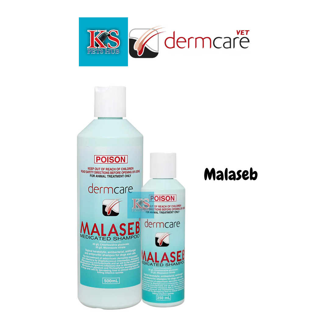 Dermcare Malaseb Medicated Shampoo 250ml / 500ml For Cats Dogs Lazada