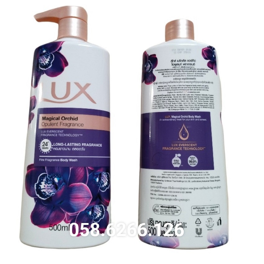 Sữa Tắm Lux Thái Lan 500ml