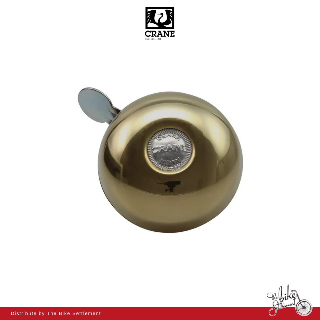 Crane Riten S-1 Bicycle Bell Made in Japan for City Bikes