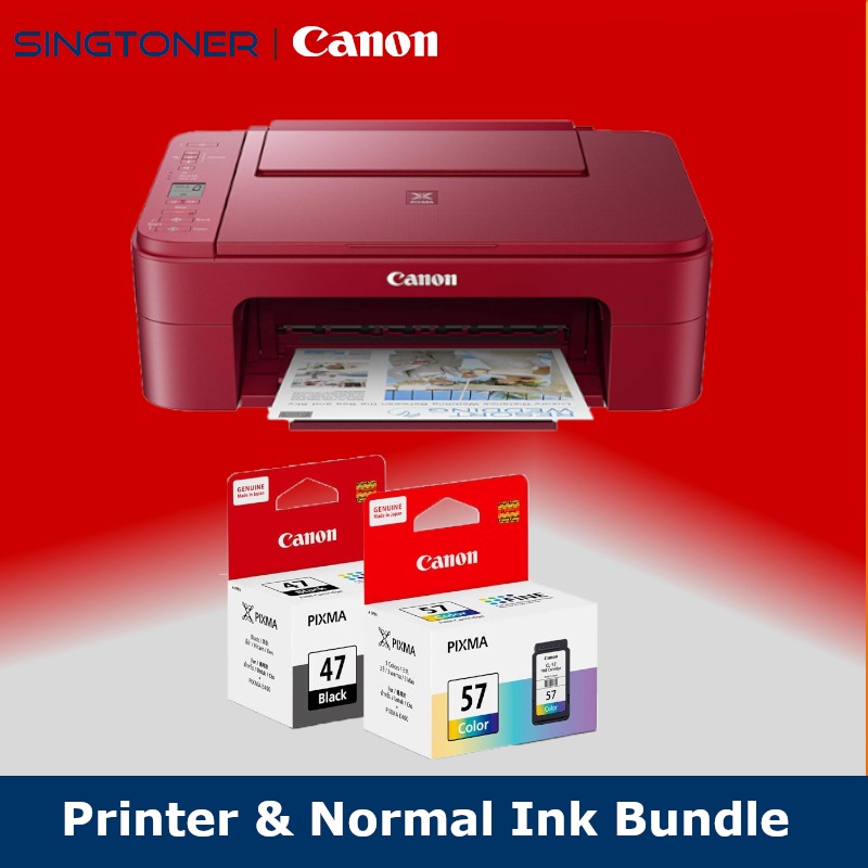 [Local Warranty] Canon PIXMA E3370 Wireless All-In-One Inkjet Printer E ...