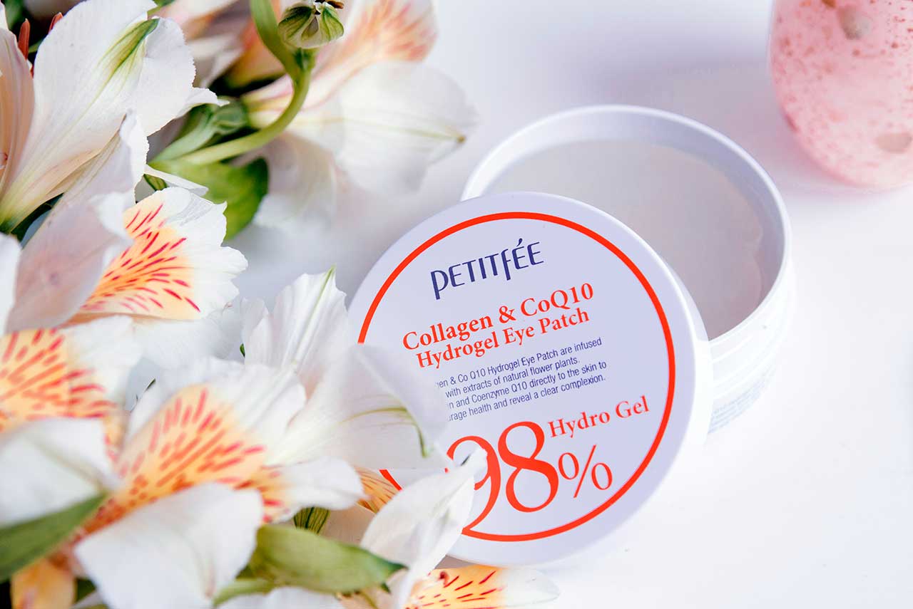 Mặt nạ mắt cao cấp PETITFEE Collagen & CoQ10 Hydrogel (60miếng/hũ)