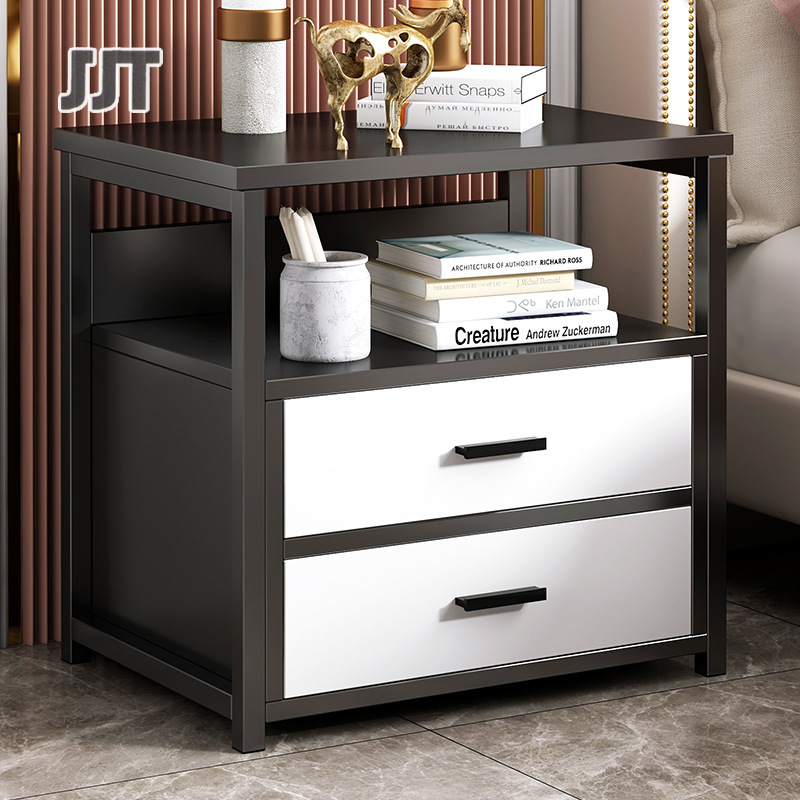 Bedside table Nordic wind ins online celebrity bedside table sub-bedroom multi-layer shelf small multi-functional cabinet