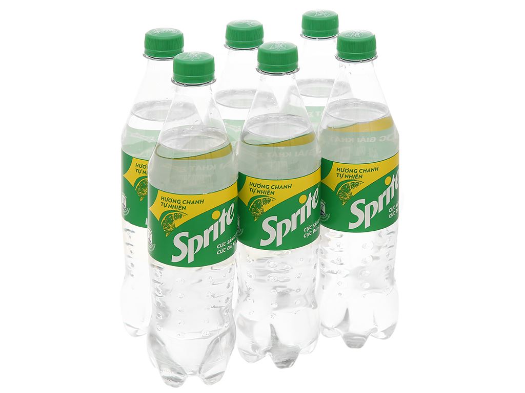 chai nước ngọt SpritE hương chanh 600ml