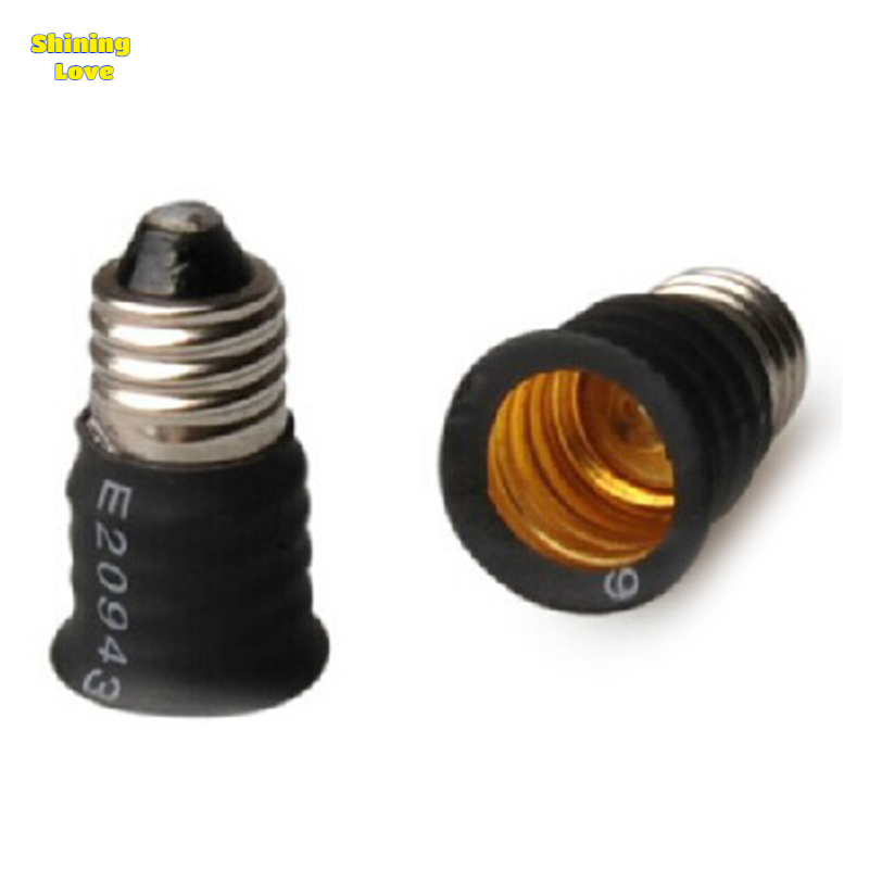 ShiningLove High Quality E12 To E14 Converter Lamp Holder LED Light Bulb Base