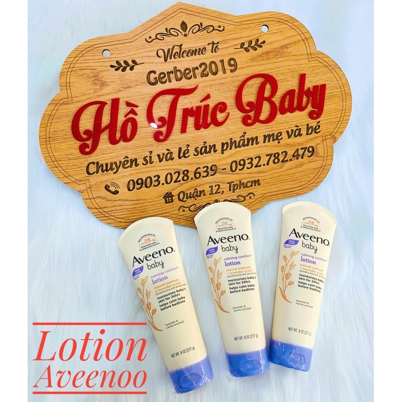 Kem dưỡng da cho bé aveeno baby