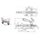 Quick Release Toggle Clamp Push Pull Double Headed Toggle Clamp for Welding for Securing Metal or Circuit Boards. 