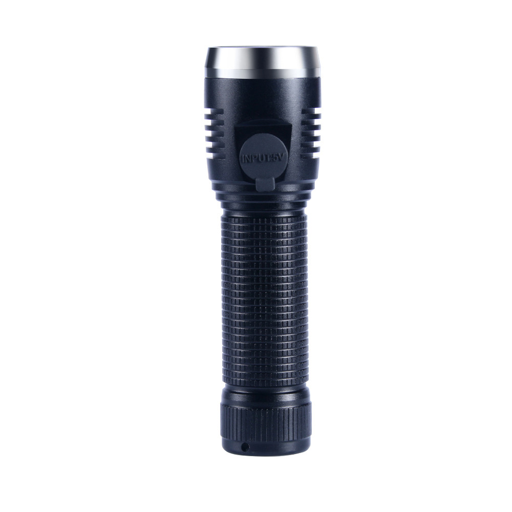 Mini USB Rechargeable Outdoor Military LED Flashlight Torch Lamp 18650