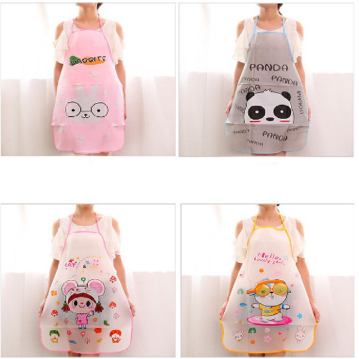 Tạp dề nấu bếp cute không thấm nước